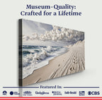 Footprints in the Sand Wall Art