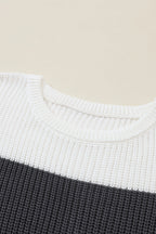 Striped Knitted Autumn Sweater