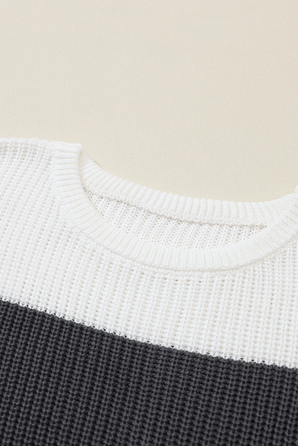 Striped Knitted Autumn Sweater
