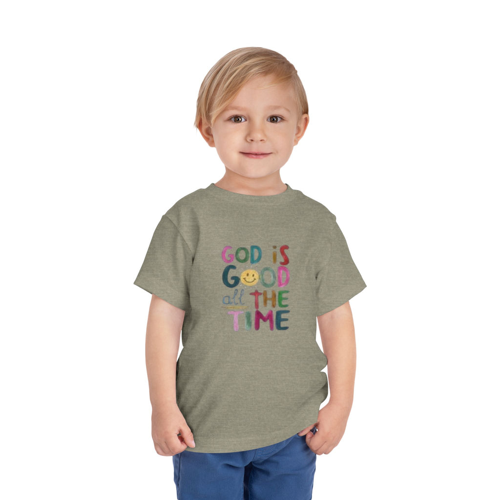 God Is Good All The Time Toddler Tee