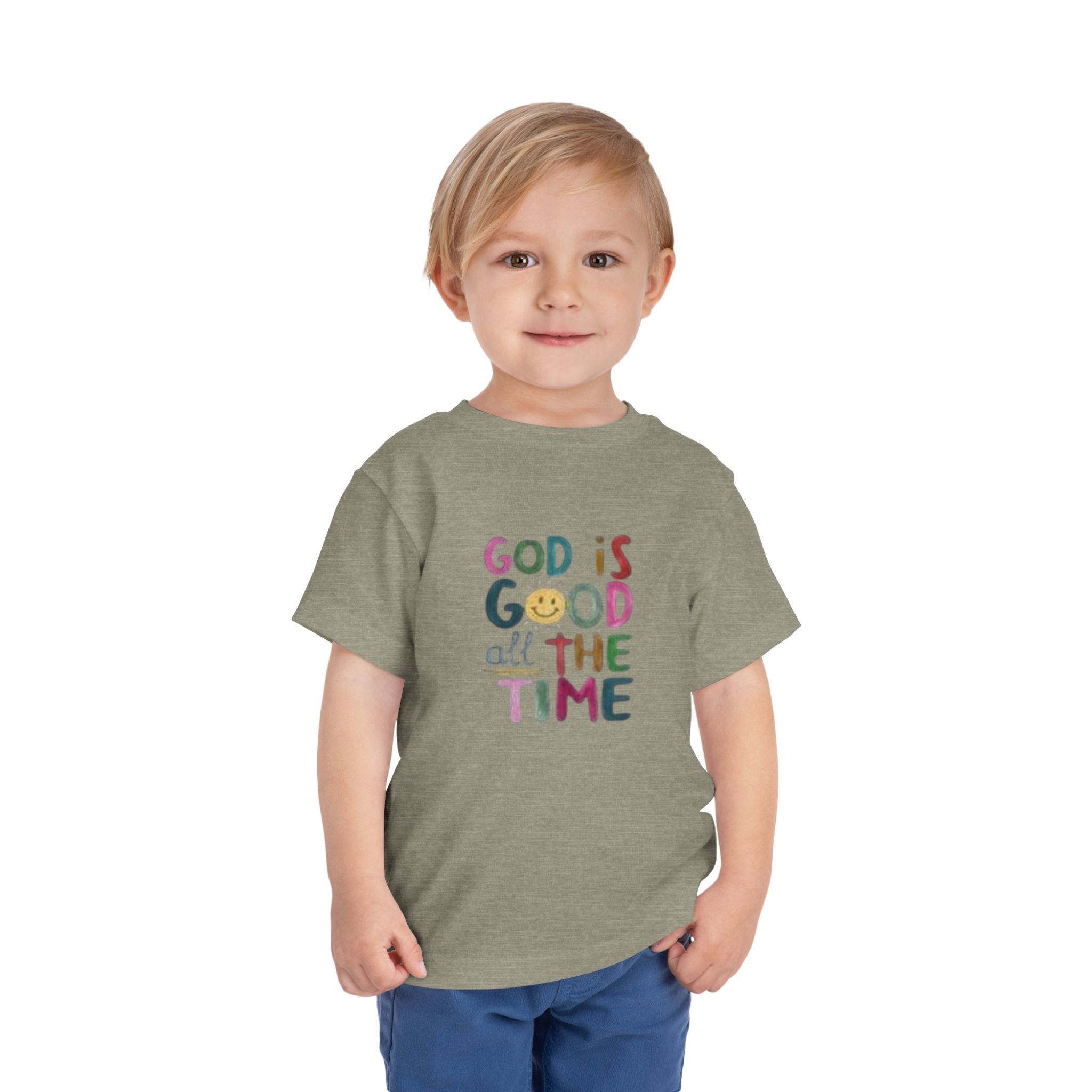 God Is Good All The Time Toddler Tee