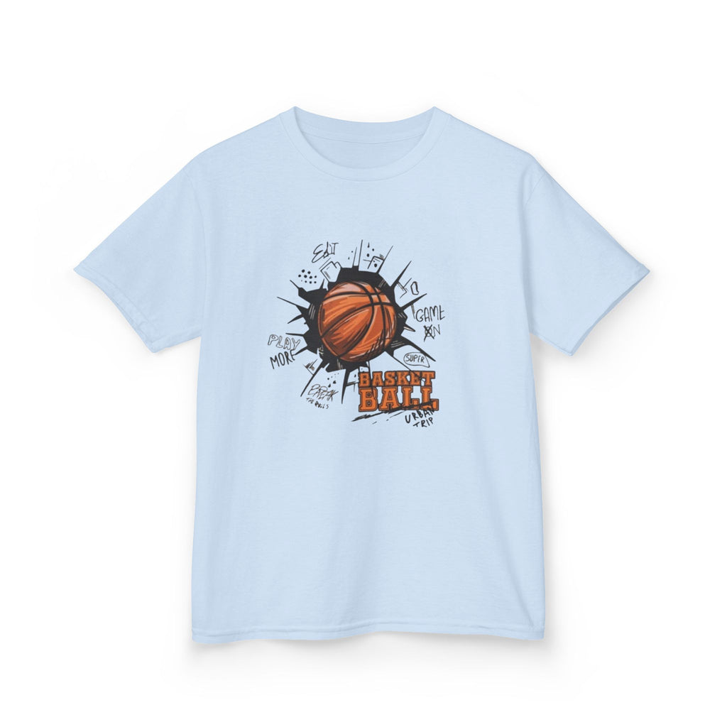 Kids Basketball Tee — Slam Dunk Graphic Shirt