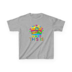 Kids T-Shirt — "I Have No Idea What This Is" Colorful Retro Toy Graphic