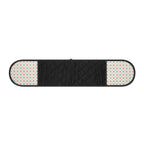 Quilted Double Oven Mitt with Retro Geometric End Patches