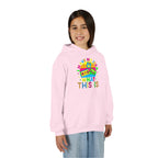 Youth Hoodie — Colorful Retro Cassette 'I Have No Idea What This Is' Graphic