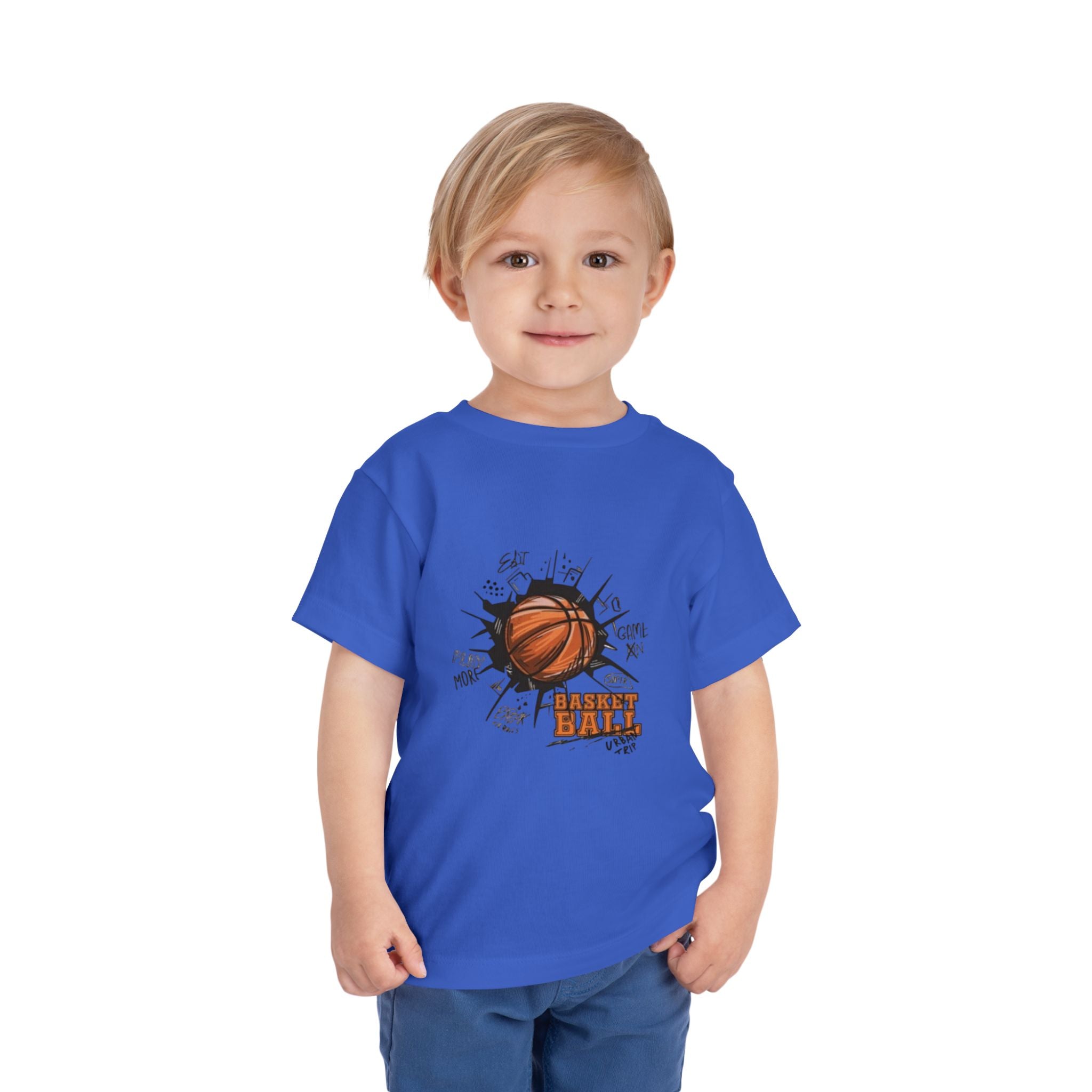 Toddler Basketball Tee - 'Future MVP' Graphic Kids Shirt