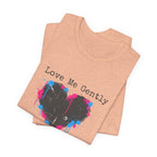 Distressed Graffiti Heart Tee | grunge heart shirt, punk heart design