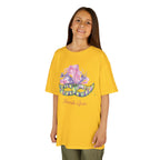 Kids T-Shirt — Watercolor Mardi Gras Mask Design