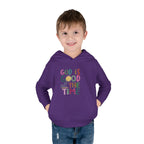 Toddler Hoodie — "God Is Good All The Time" Cute Faith Pullover
