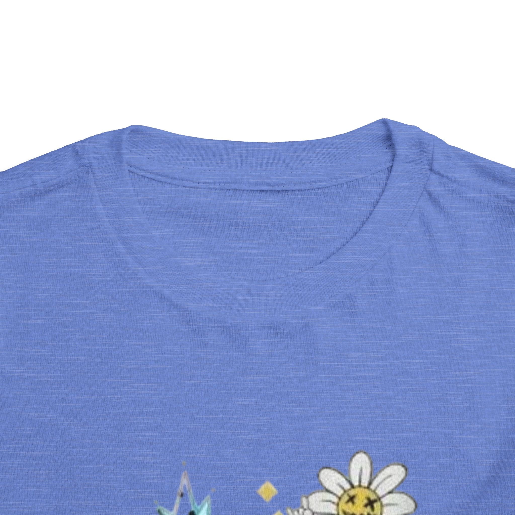 Toddler Tee - "Stay Wild" Graffiti Daisy Cute Kids T-Shirt