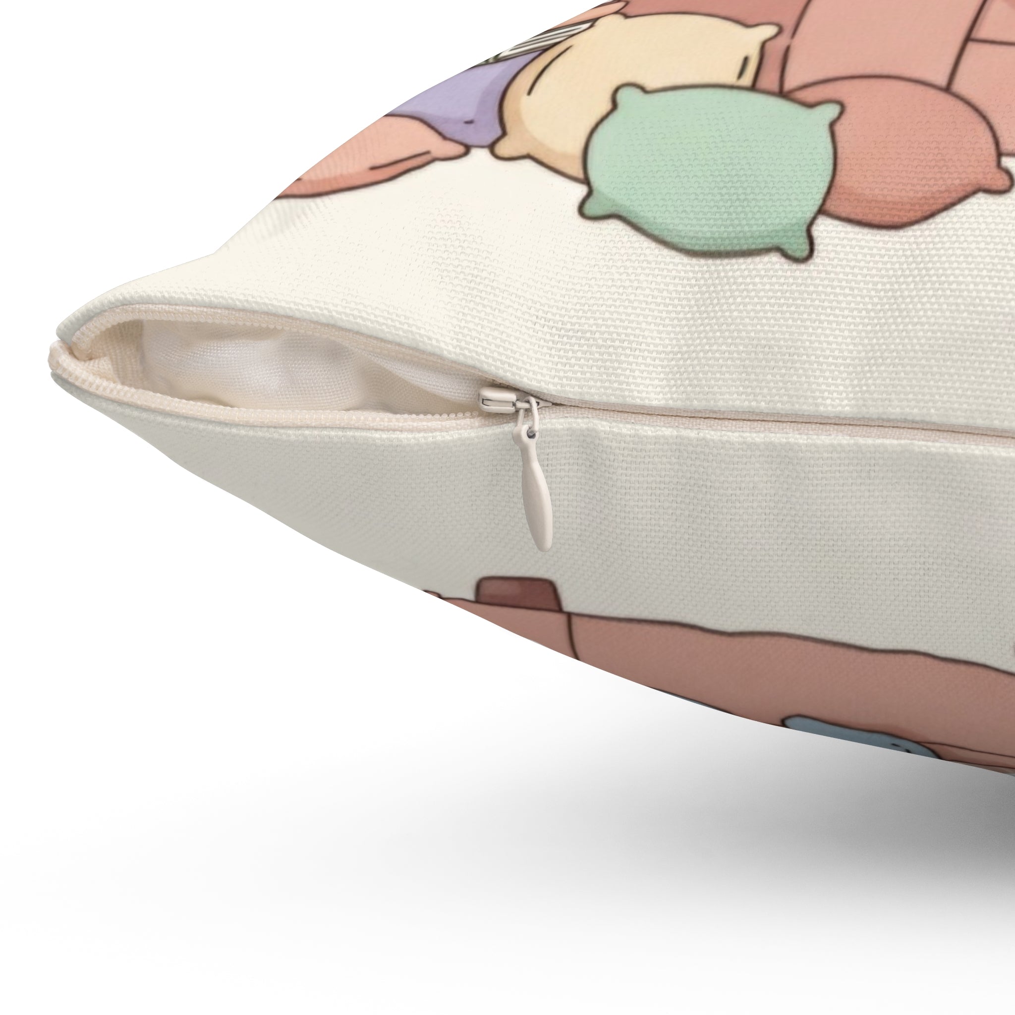 Square Pillow — “It’s Okay to Take a Break” Cozy Comfort Throw Pillow