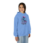 Youth Unicorn Hoodie - "Just a Girl Who Loves Unicorns" Cute Magical Kids Sweatshirt