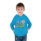 Toddler Hoodie — 'Stay Wild' Graffiti Daisy Pullover