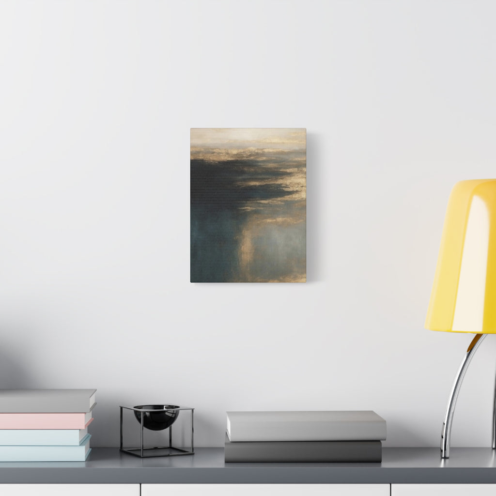 Abstract Stormy Seascape Canvas