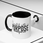 Created with a Purpose Ceramic Mug — Inspirational Ephesians 2:10 Coffee Cup