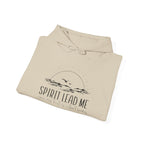 Spirit Lead Me Hoodie — Minimal Sunrise Christian Faith Sweatshirt