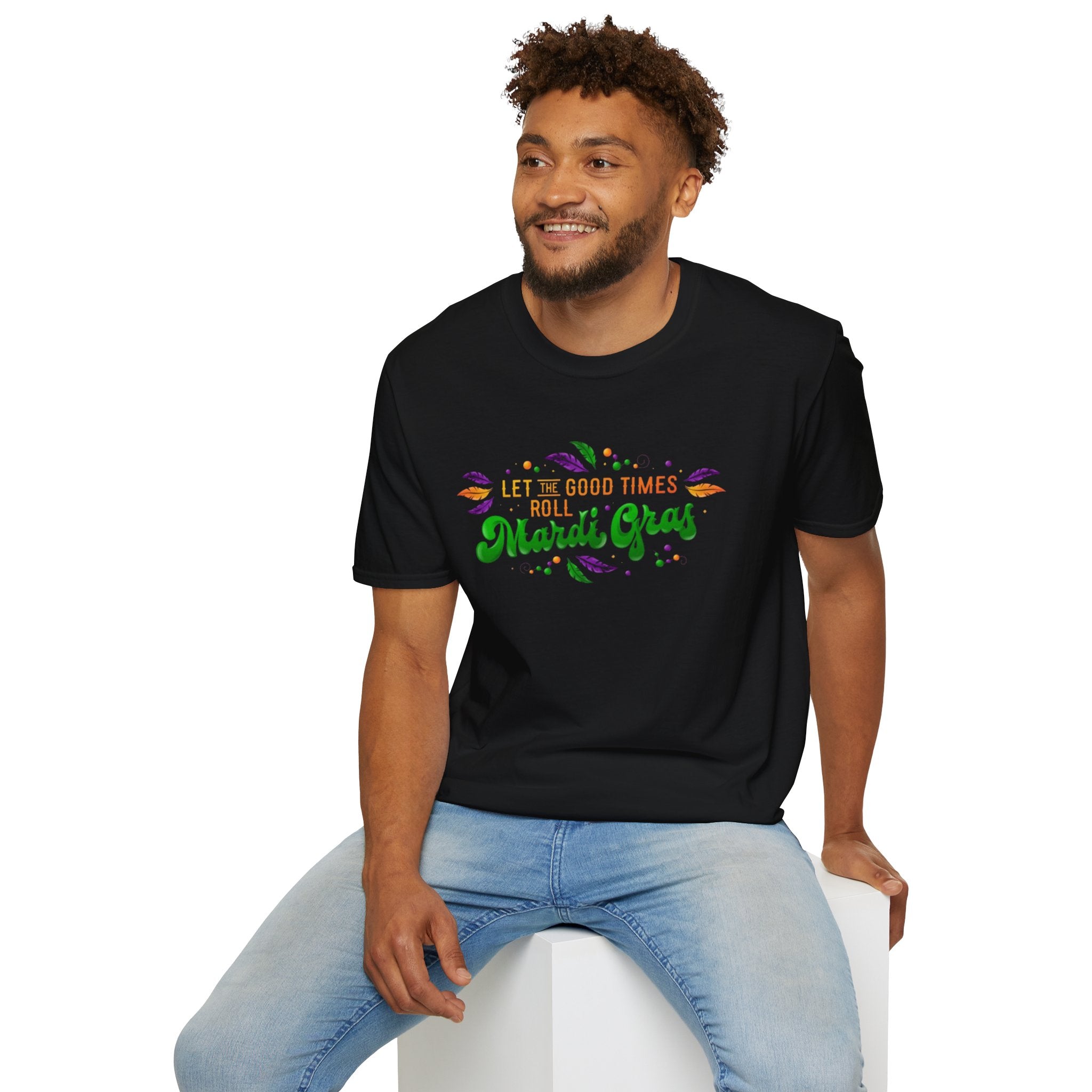 Mardi Gras T‑Shirt – "Let the Good Times Roll" Party Tee