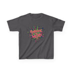 Kids T-Shirt — "Embrace Your Weird" Colorful Splash Graphic