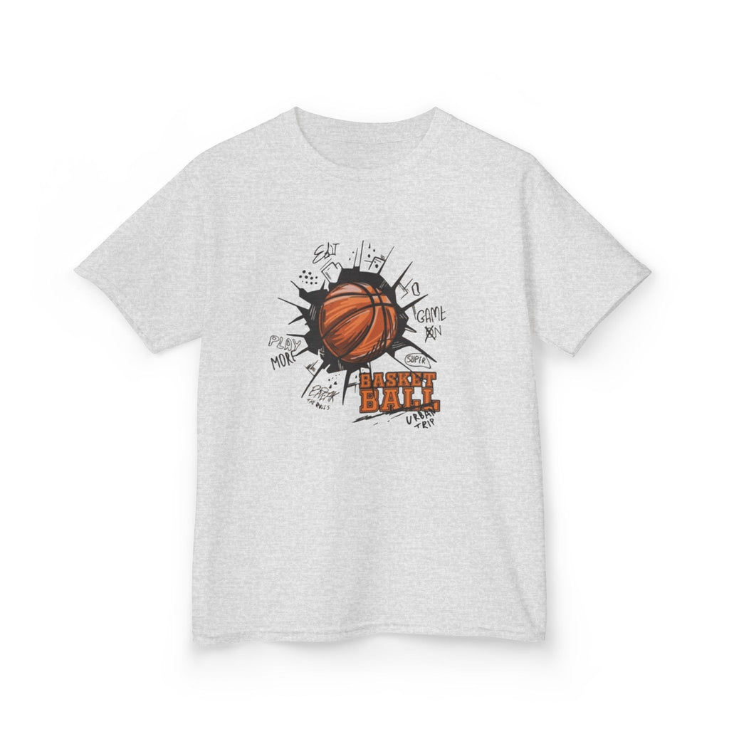 Kids Basketball Tee — Slam Dunk Graphic Shirt