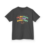 Kids Tee - "I'm Not Bossy I'm Just Always Right" Colorful Smile Graphic