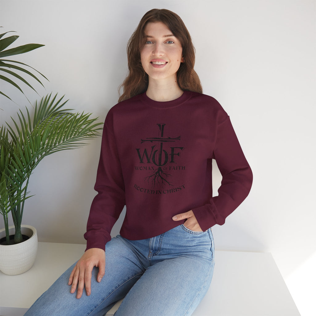 Women of Faith “Rooted in Christ” Crewneck Sweatshirt