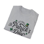St. Patrick's Day T-Shirt – Lucky Shamrock & Leprechaun Hat Tee
