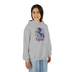 Youth Unicorn Hoodie - "Just a Girl Who Loves Unicorns" Cute Magical Kids Sweatshirt
