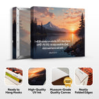 Psalm 121:1-2 - A Song Of Ascents Faith Wall Sign