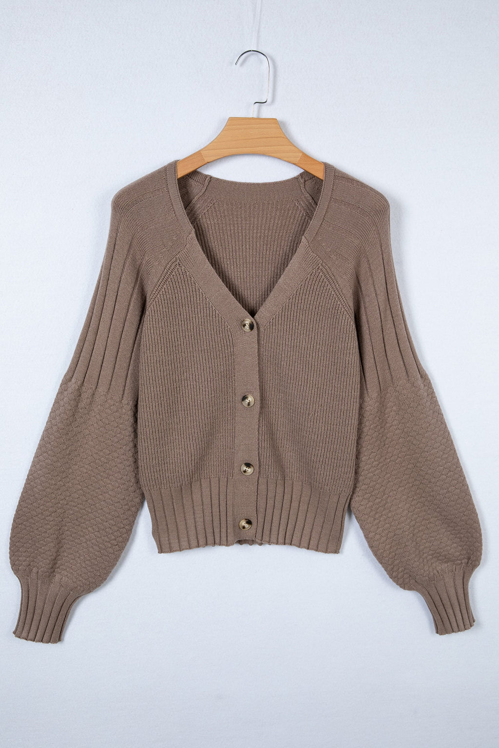 Textured Knit Cardigan