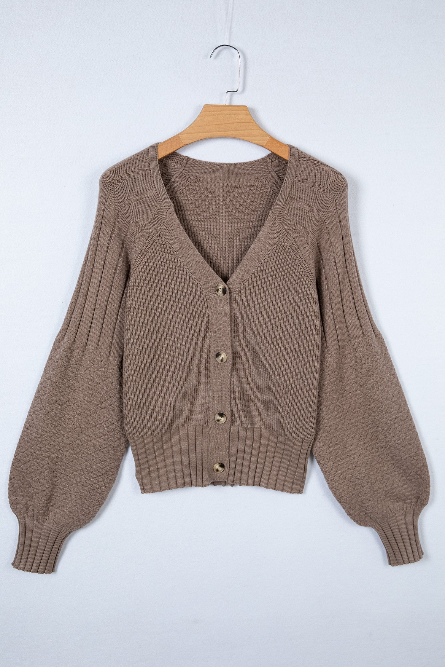 Textured Knit Cardigan