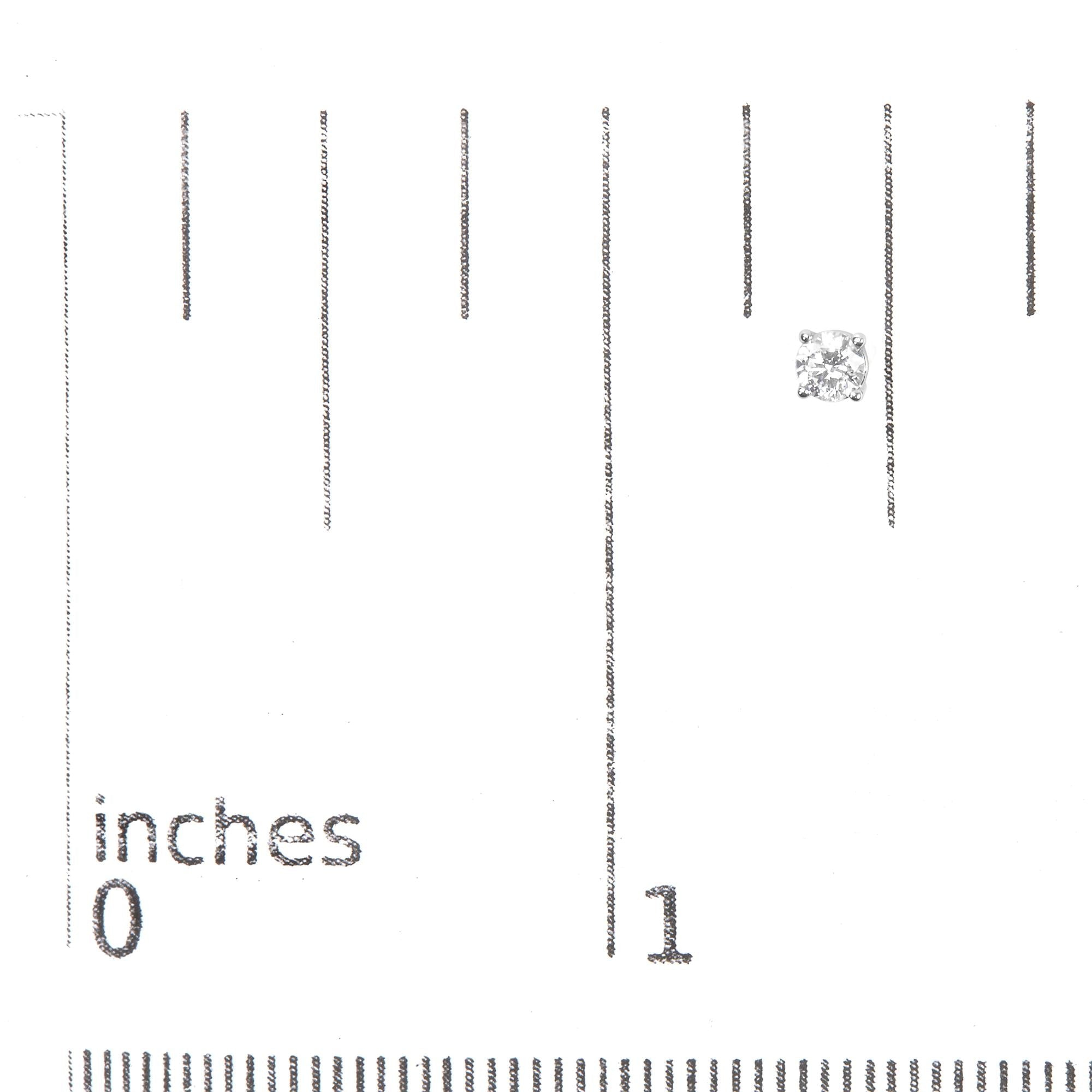 .925 Sterling Silver 1/2 Cttw Round Brilliant-Cut Lab Grown Diamond Classic 4-Prong Stud Earrings (F-G Color, VS1-VS2 Clarity)-4