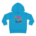 Toddler Pullover Fleece Hoodie- "I Can Do All Things"