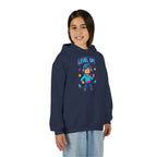 Youth Hoodie — "Level Up!" Gamer Arcade Birthday Pullover