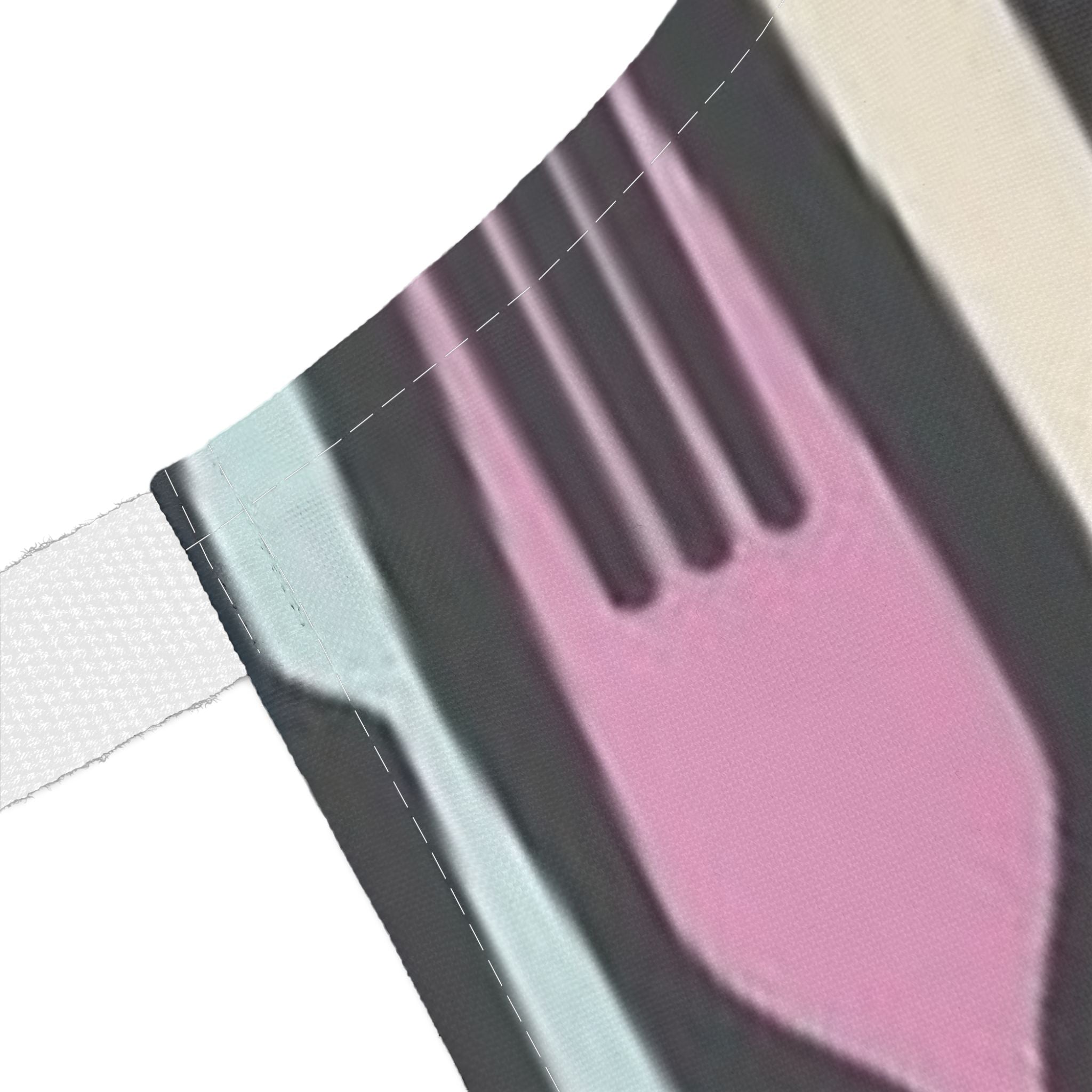 Cutlery Pattern Apron — Colorful Spoon & Fork Kitchen Apron