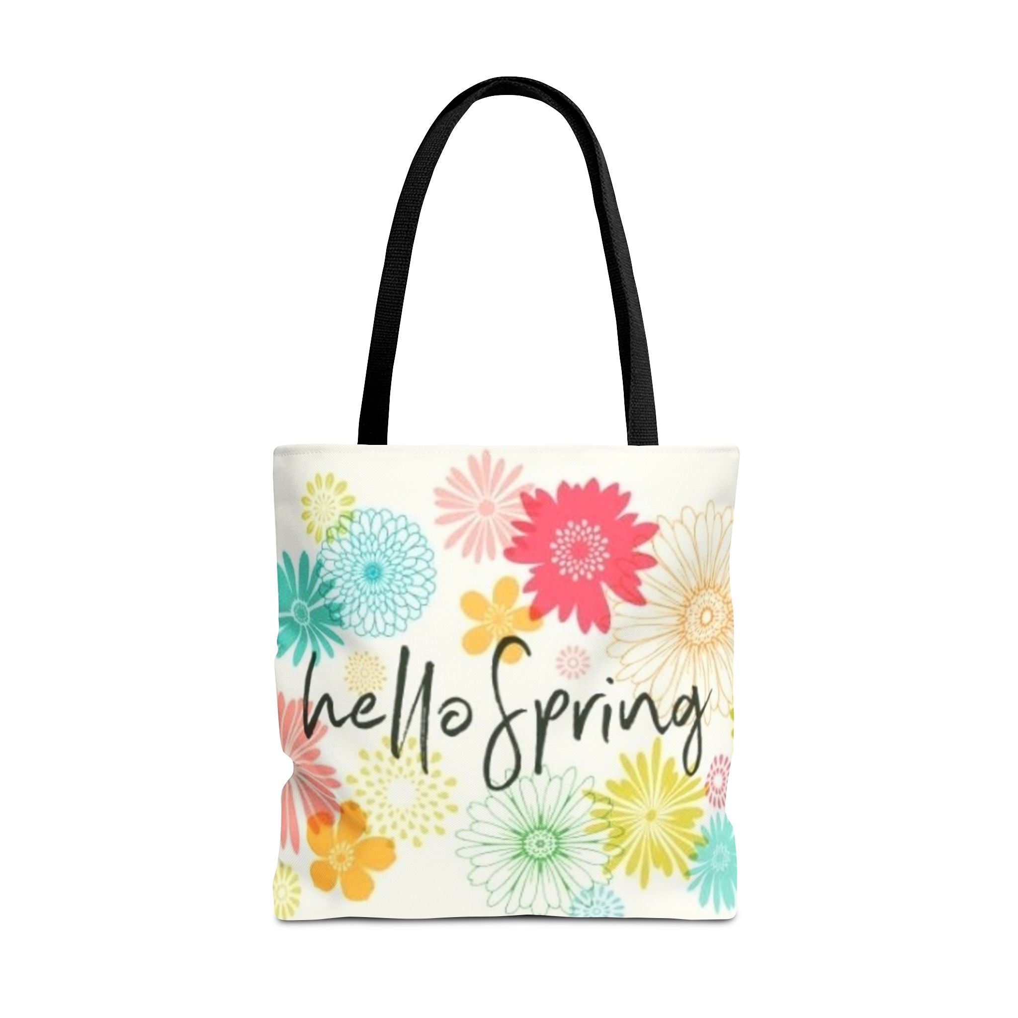 Hello Spring Floral Tote