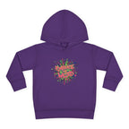 Toddler Hoodie — 'Dance Like a Weird' Colorful Graffiti Pullover