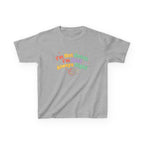 Kids Tee - "I'm Not Bossy I'm Just Always Right" Colorful Smile Graphic