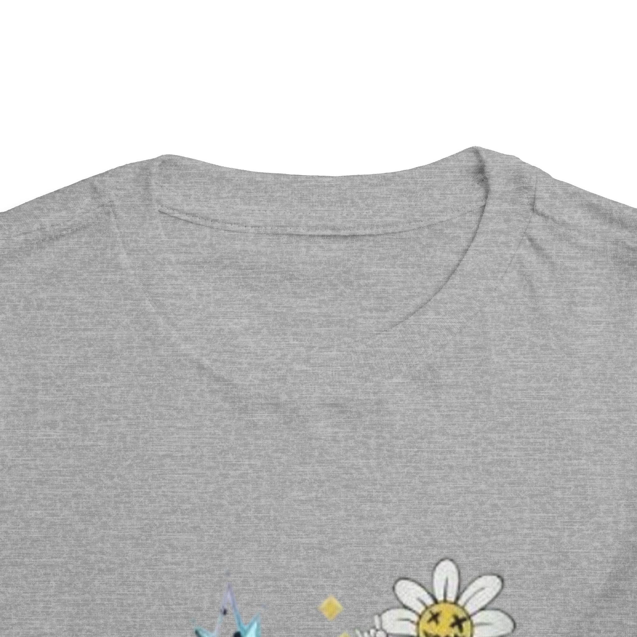 Toddler Tee - "Stay Wild" Graffiti Daisy Cute Kids T-Shirt