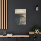 Abstract Stormy Seascape Canvas