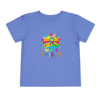 Toddler Tee — "I Have No Idea What This Is" Colorful Retro Toy Graphic