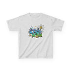 Kids Tee — "Stay Wild" Graffiti Daisy Graphic