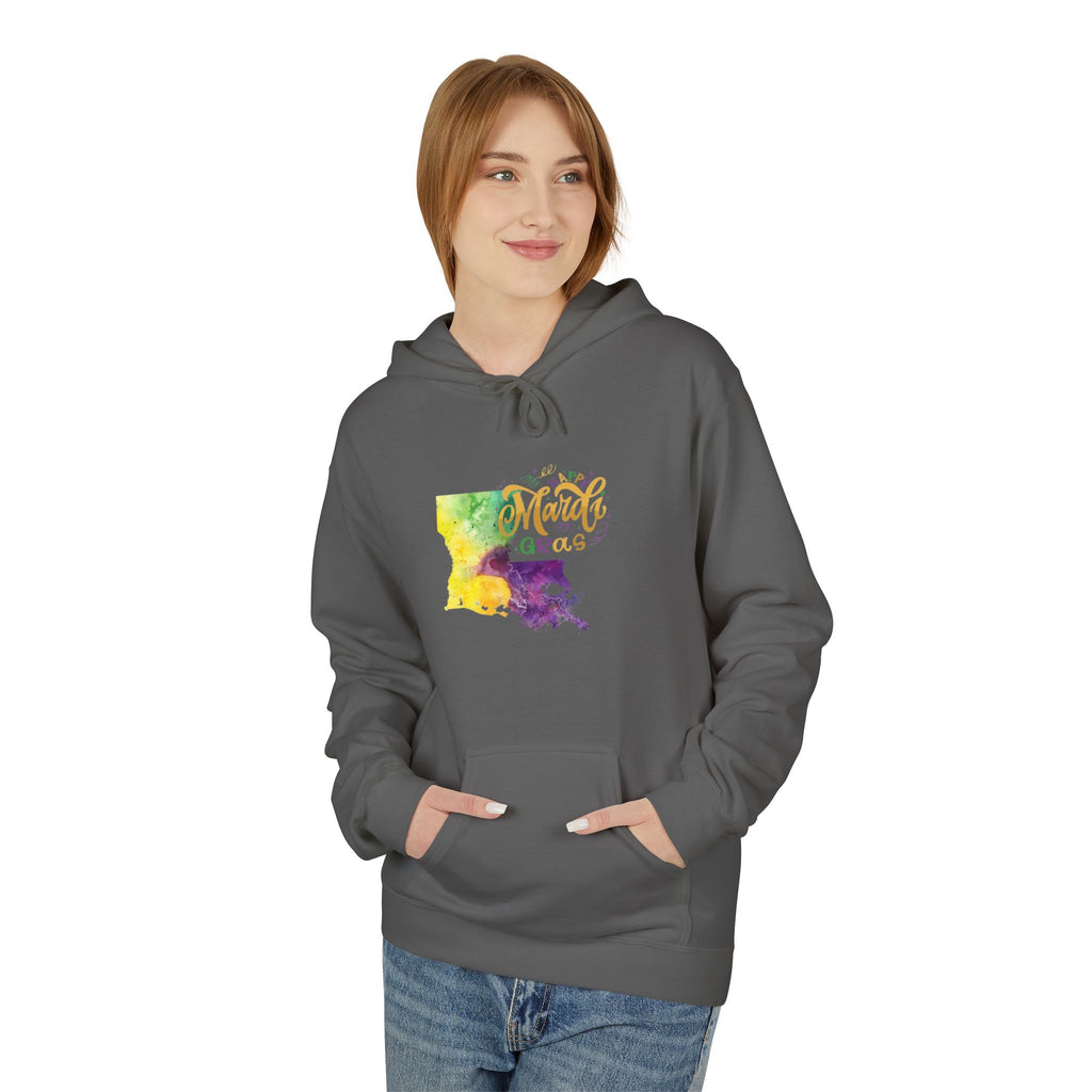 New Mexico Watercolor 'Amarillo' Hoodie — Southwestern State Pride Pullover