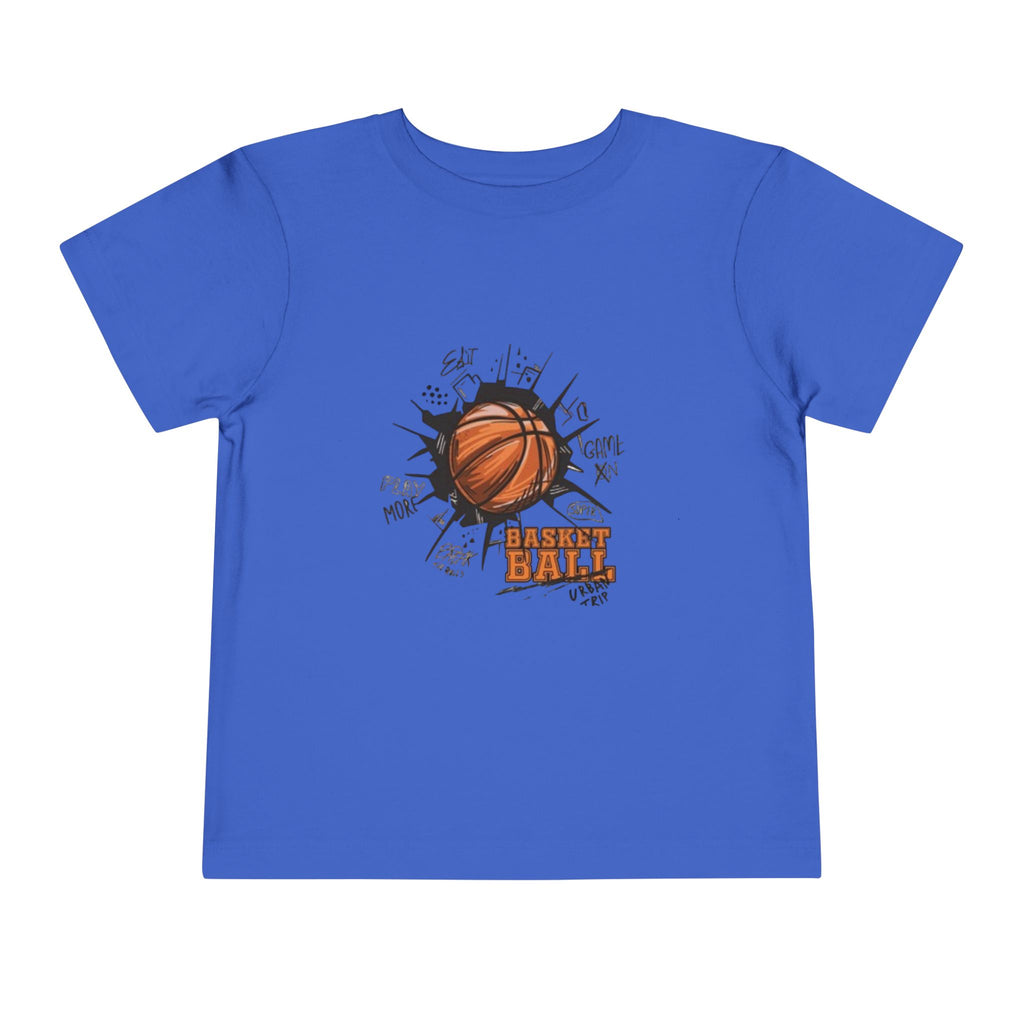 Toddler Basketball Tee - 'Future MVP' Graphic Kids Shirt