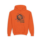 Youth Basketball Hoodie – "Basket Ball" Graphic Pullover for Kids