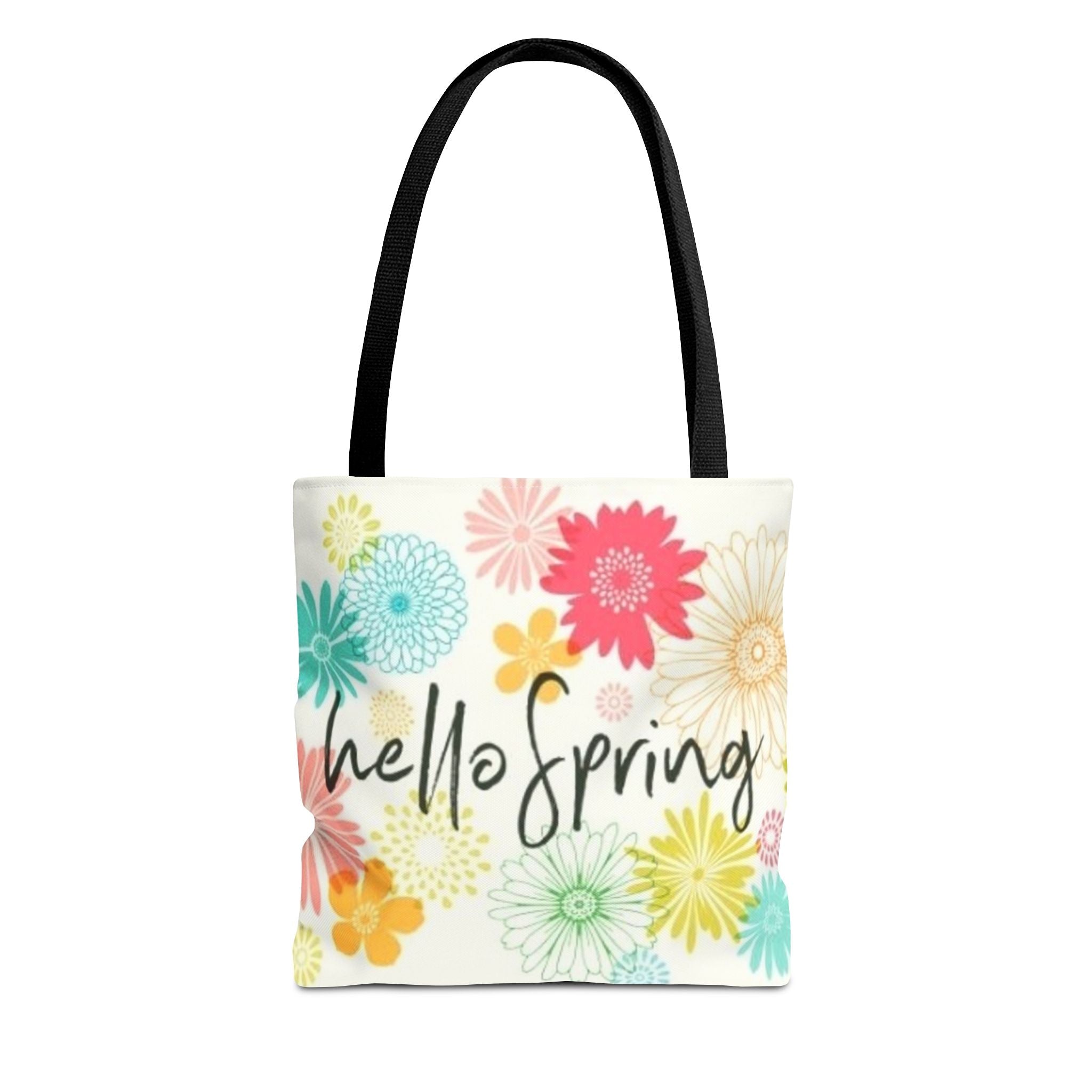 Hello Spring Floral Tote