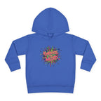Toddler Hoodie — 'Dance Like a Weird' Colorful Graffiti Pullover