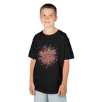 Kids T-Shirt — "Embrace Your Weird" Colorful Splash Graphic