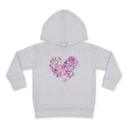 Toddler Heart Doodle Hoodie – Pink Love Icons Pullover
