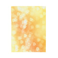 Golden Heart Bokeh Velveteen Plush Blanket — Cozy Soft Throw for Valentine’s & Home