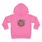 Toddler Hoodie — 'Dance Like a Weird' Colorful Graffiti Pullover